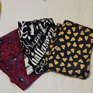 3 Pairs Halloween Themed Leggings, Womens